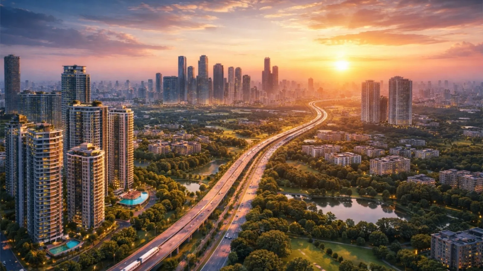 About Us Cityscape